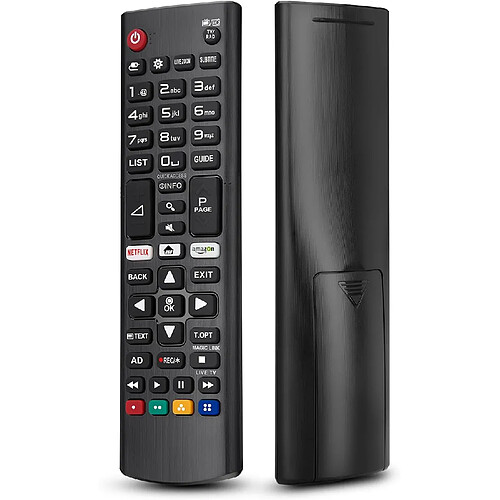 SANAG Remplacement Universel Pour Lg-Smart-Tv-Remote, Nouvelle Telecommande Infrarouge Lg Tv Akb75095308 Akb75095307 Akb74915324, Avec Boutons De Raccourci