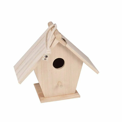 Paris Prix Nichoir pour Oiseau A Personnaliser 21cm Naturel