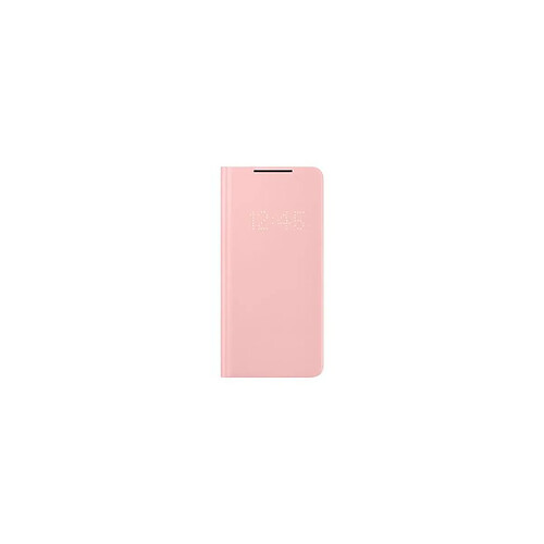 Coque Samsung Smart LED View pour Samsung Galaxy S21+ Rose