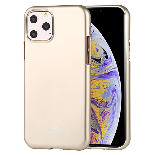 Wewoo Coque Souple JELLY TPU anti-choc et anti-rayures pour iPhone 11 Pro Or