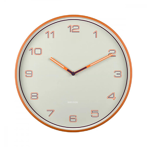 Present Time Horloge Lined Numbers D40cm