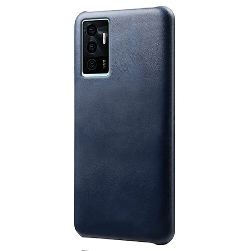 Coque en TPU + PU anti-griffes, bleu pour votre Vivo S10e/Vivo V23e 4G/Vivo V23e 5G