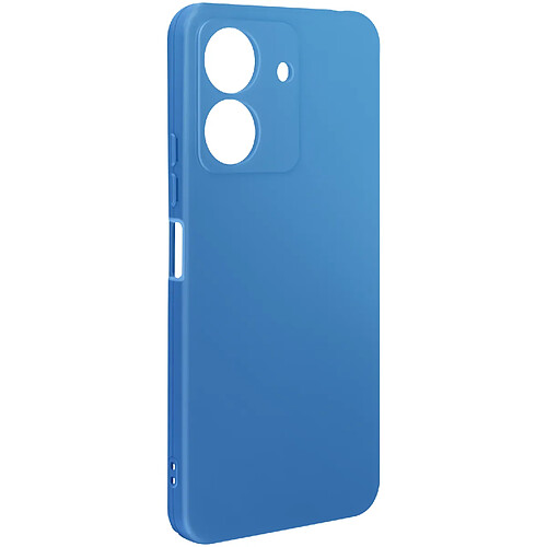 Avizar Coque pour Xiaomi Redmi 13C Semi-rigide Soft-touch Mat Bleu