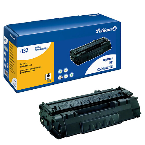 Pelikan Toner pour HP 1160 (Q5949A) & CANON (EP708) - 2500 pages