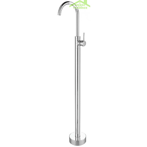 Karag Mitigeur sur pied pour lavabo totem ARTEMIS en chrome 114 cm