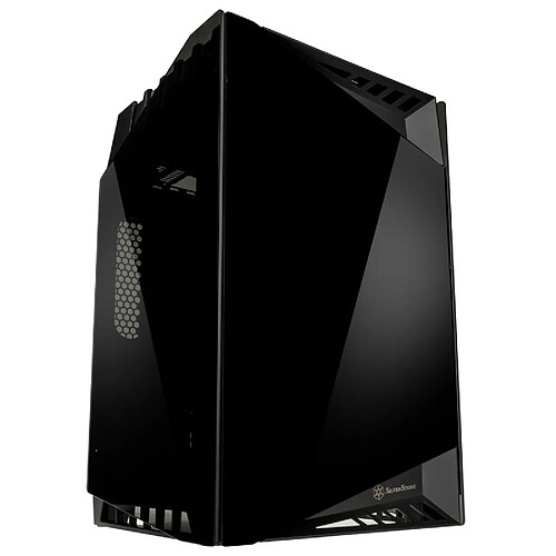 SilverStone Étui Lucid Mini-ITX SST-LD03B - Noir