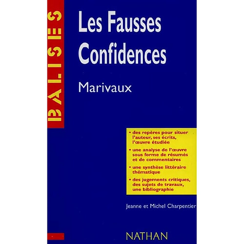 Les fausses confidences, Marivaux · Occasion