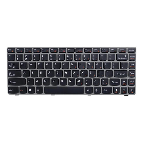 Clavier D'ordinateur Portable, Pièce de Rechange En Anglais Américain, Accessoires, Noir pour Z460A Z465