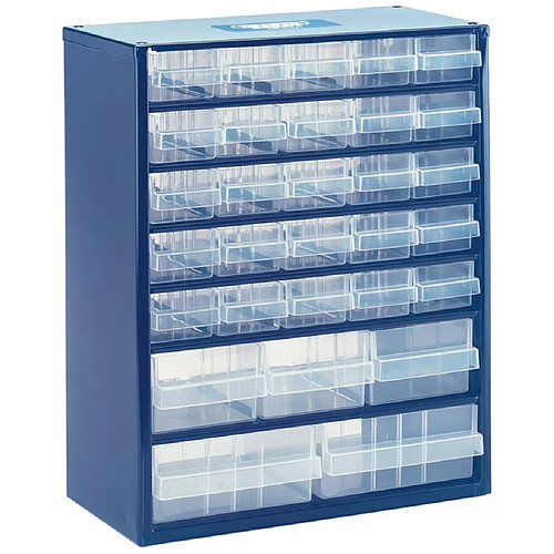 Draper Tools Organisateur à 30 tiroirs 30,7 x 15,2 x 37,2 cm 89470