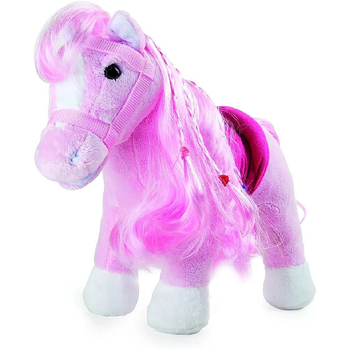 Small Foot Peluche Poney rose