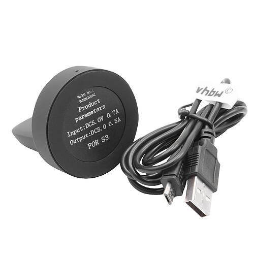 vhbw Câble de charge 93cm Station de charge, Station d'accueil pour Samsung Galaxy Watch 42mm SM-R810, SM R815 smartwatch noir Câble de données