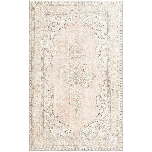 Vidal Tapis de laine 262x160 rose Ultra Vintage