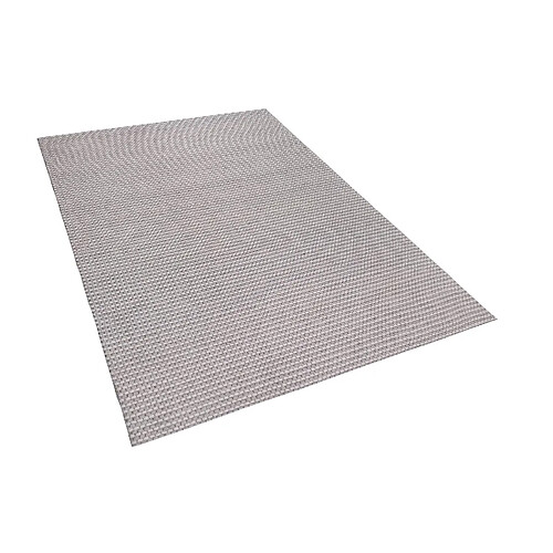 Beliani Tapis gris clair 140 x 200 cm KILIS