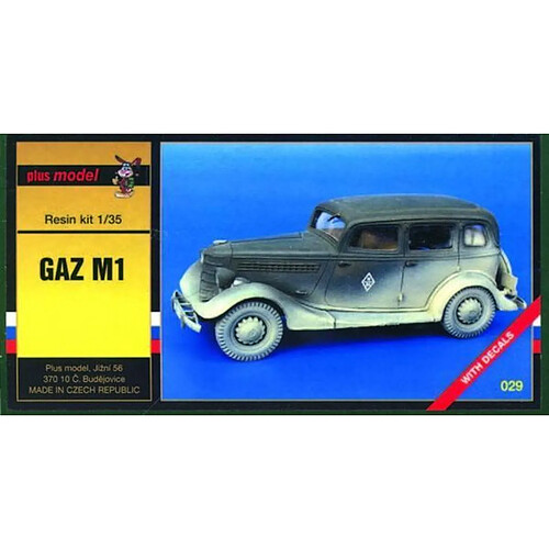 GAZ M-1 Stabswagen - 1:35e - Plus model