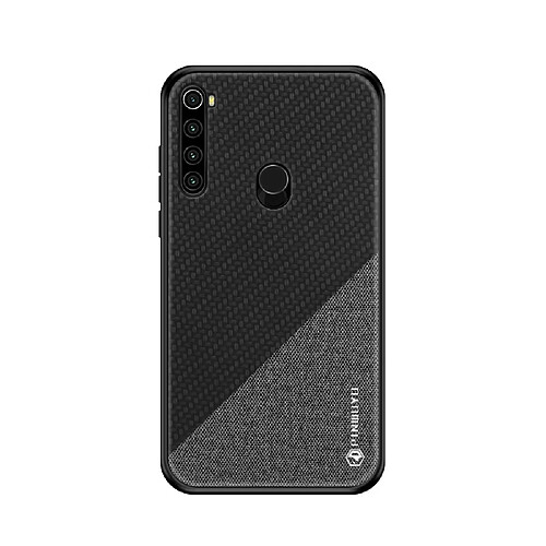 Coque en TPU + PU combo noir pour votre Xiaomi Redmi Note 8T