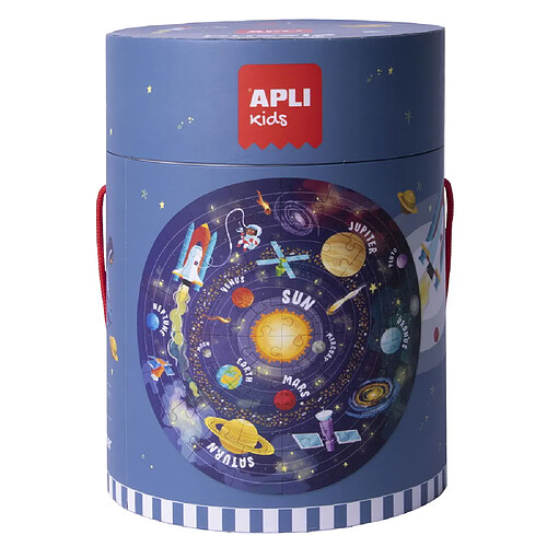 Apli Agipa Puzzle circulaire Systeme solaire 48 pieces