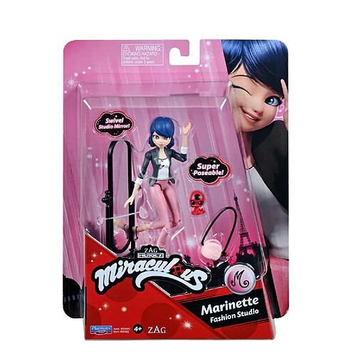 Miraculeux : Coccinelle et le Chat Noir : Figurine de Marinette