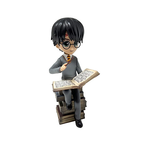 Plastoy Harry Potter - Statuette Harry and the Pile of Spell Book 21 cm