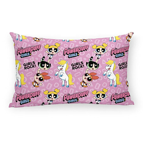 Housse de coussin Powerpuff Girls Powerpuff C Rose 30 x 50 cm