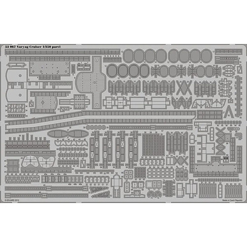 Varyag Cruiser for Zvezda - 1:350e - Eduard Accessories