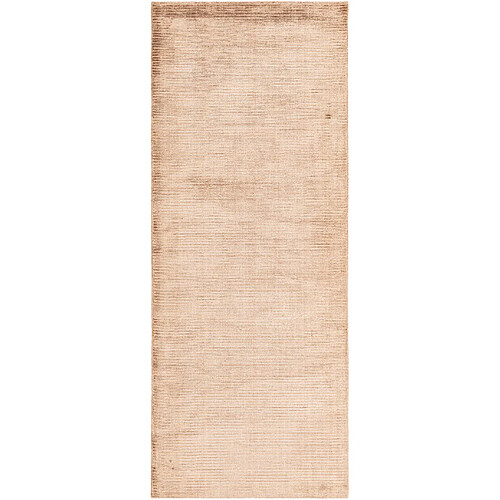 Vidal Tapis de couloir en laine 203x81 brun Darya