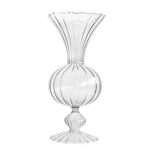 Vase En Verre Décoratif Nordique Hydroponique Moderne De Bureau Balcon Mariage Clair L