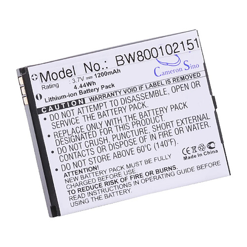 Vhbw Batterie Li-Ion 1200mAh pour téléphone spécial seniors EMPORIA Telme E1000, E1200, AK-E1000, etc, remplace les modèles BAT-E1200, AK-E1200