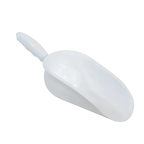 Visiodirect Pelle à poussière 1000grs en plastique coloris blanc - Longueur 22 cm