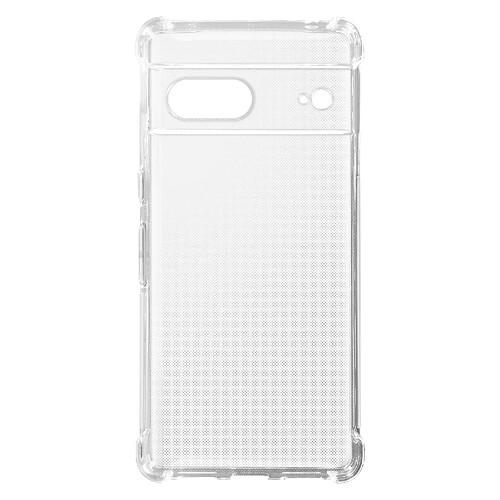 Avizar Coque pour Google Pixel 7 Silicone Gel Souple Renforcés Antichocs Transparent