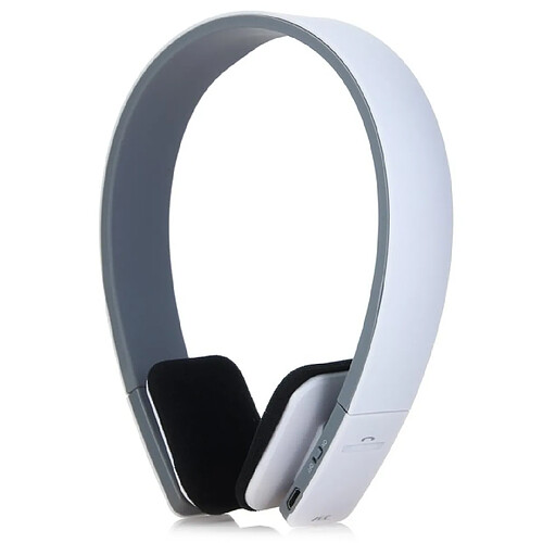 Wewoo Casque sans fil AEC BQ618 Smart Bluetooth stéréo écouteur mains libres avec microphoneSupport 3.5mm pour téléphone / tablette / PSP blanc