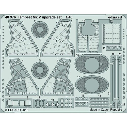 Tempest Mk.V upgrade set for Eduard - 1:48e - Eduard Accessories