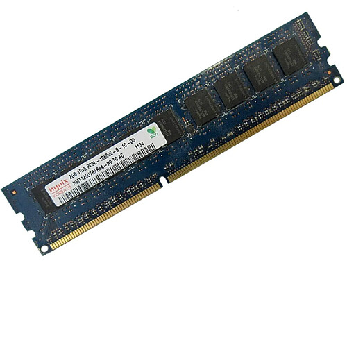 2Go RAM ECC Serveur Hynix HMT325U7BFR8C-H9 DDR3 PC3-10600E 1333MHz 1Rx8 CL9 · Occasion