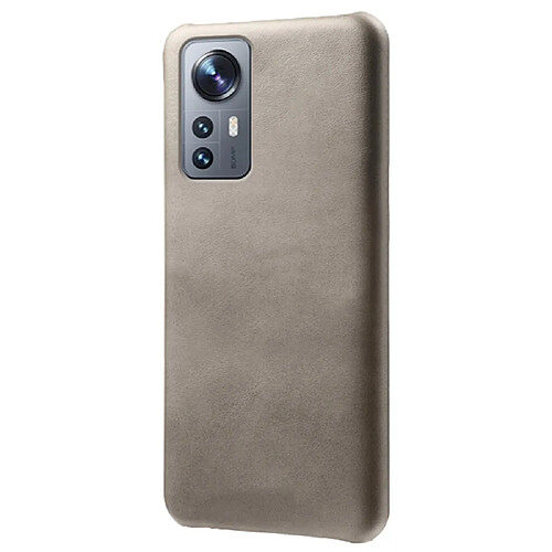 Coque en TPU + PU anti-rayures gris pour votre Xiaomi 12/12X