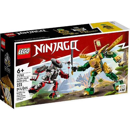 LEGO Ninjago Le combat des robots de Lloyd – Évolution