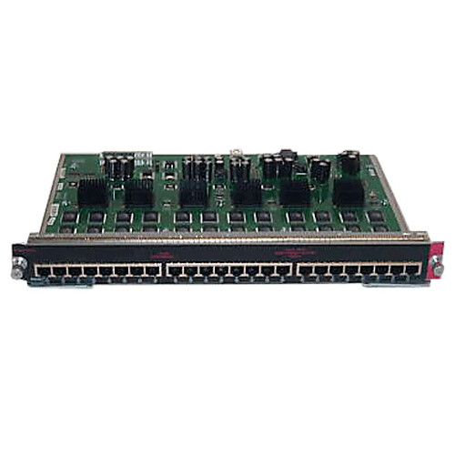 Cisco Linksys Module Rack Cisco 4500 WS-X4424-GB-RJ45 24 Port 10/100/1000 Base-T Multi-speed · Occasion