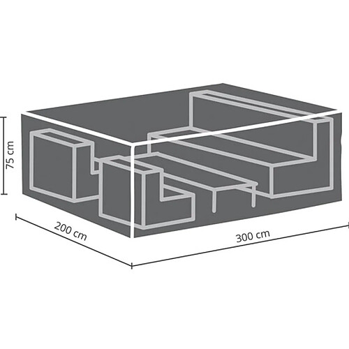 Perel Housse D'Extérieur Pour Salon De Jardin - L