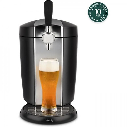 Hkoenig Machine a Biere - Tireuse H.KoeNIG BW1778 - - Compatible fûts (HEINEKEN) 5 L - Inox