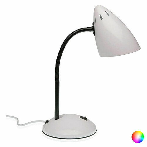 Lampe de bureau Versa Métal 14 x 40 x 16 cm - Blanc