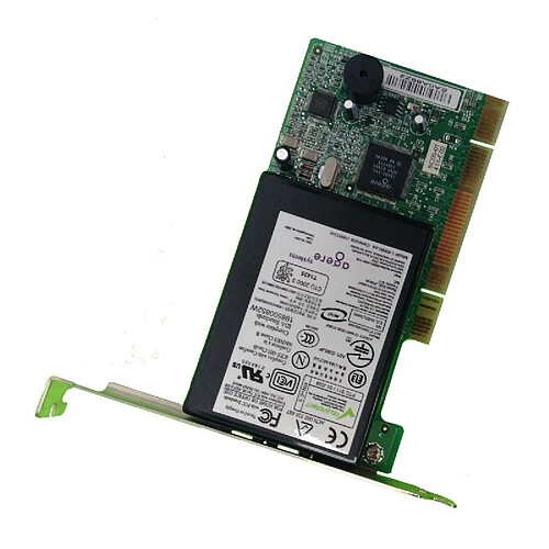 Carte Modem 56K COMPAQ AGERE 1456VQH55E V.92 239411-001 1648C-TV5 PCI FAX 2xRJ11 · Occasion