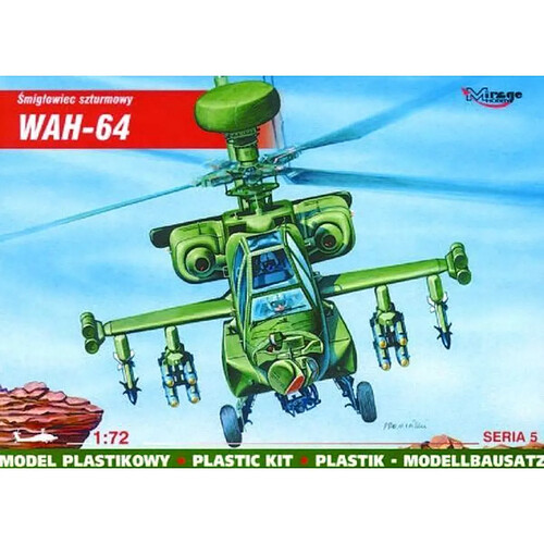 McDonnell Douglas WAH-64 Mehrzweck-Kampfhubschrauber- 1:72e - Mirage Hobby