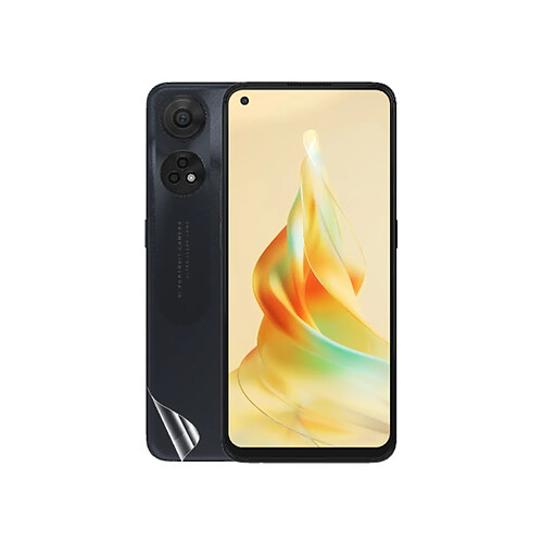 PHONECARE Film Hydrogel Full Cover Arriére pour Oppo Reno8 T - Transparent