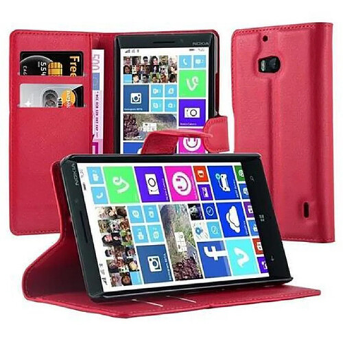 Cadorabo Coque Nokia Lumia 929 / 930 Etui en Rouge