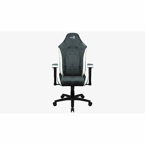 Chaise de jeu Aerocool Crown AeroSuede Bleu Noir Acier