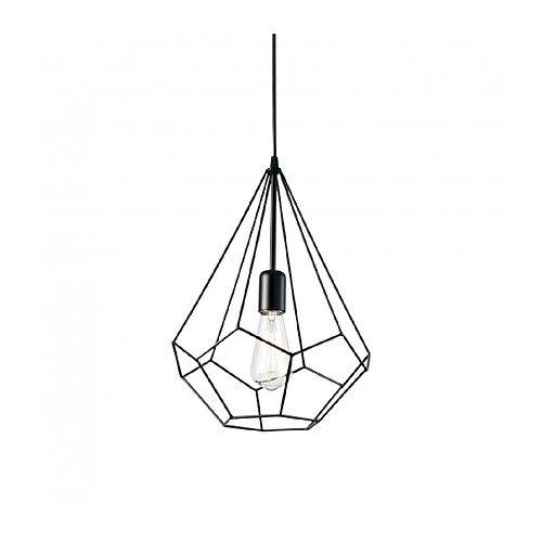 Ideal Lux Suspension Ampolla 1 ampoule Métal blanc