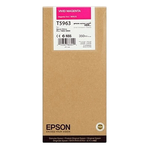 Epson T596 Cartouche Magenta C13T59630010 (T5963)