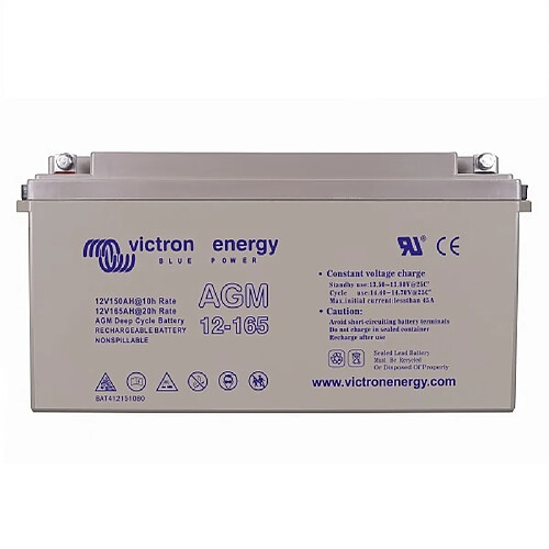 Batterie solaire AGM Victron 165 Ah 12V