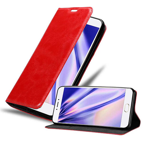 Cadorabo Coque MEIZU MX6 Etui en Rouge