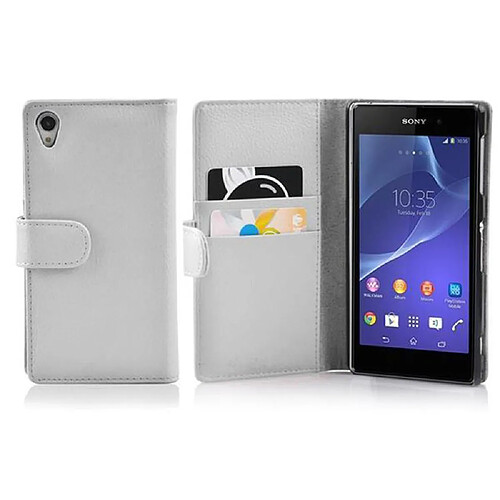 Cadorabo Coque Sony Xperia Z2 Etui en Blanc