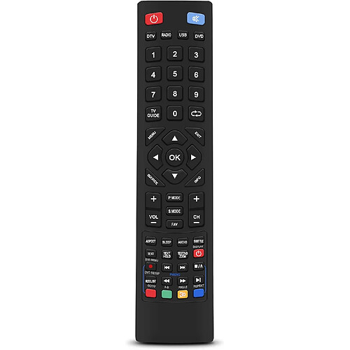 SANAG Telecommande Smart Tv, Remplacement De La Telecommande Universelle Pour Alba Bush/Technika/Blaupunkt/Sharp/E-Motion