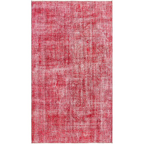 Vidal Tapis de laine 239x135 rouge Ultra Vintage